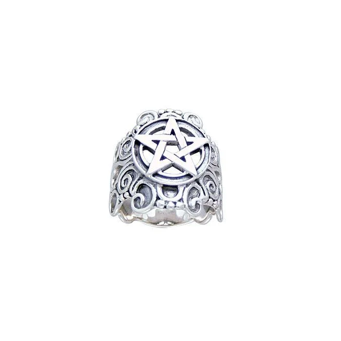 Fancy Scrollwork with The Star Ring TR3809