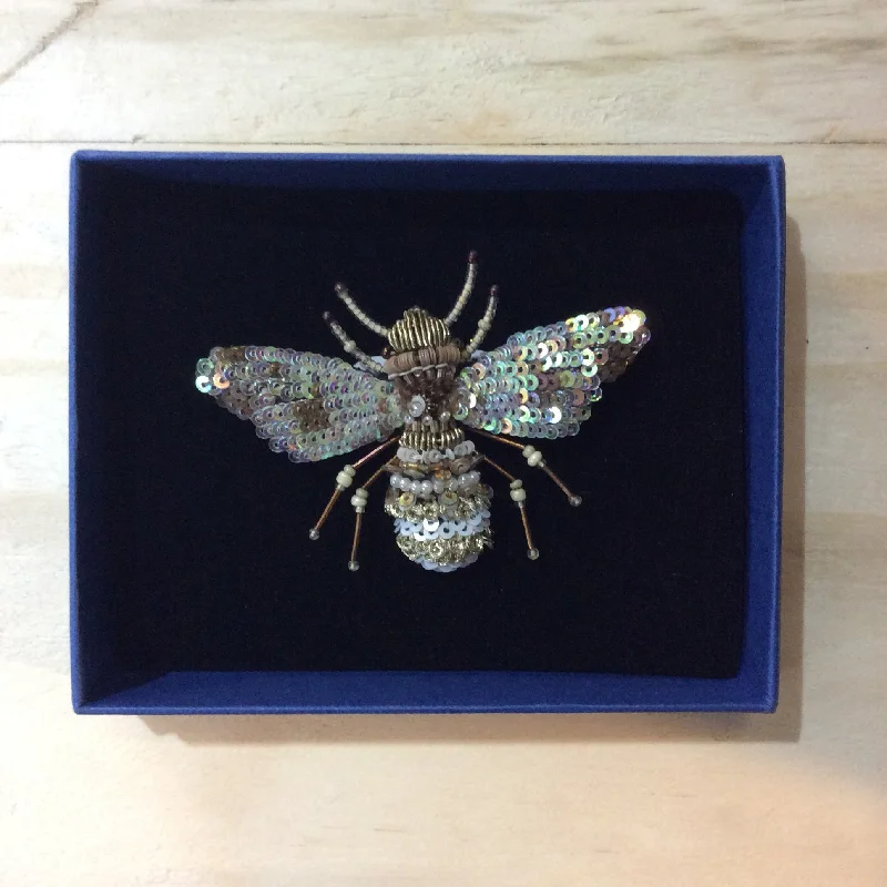 Pearl Bee Brooch