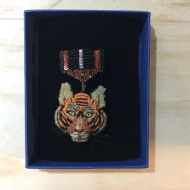 Tiger Brooch