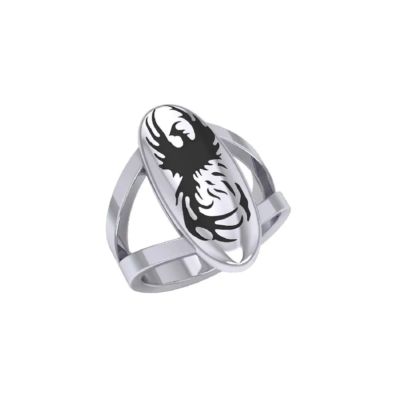 Take your inspiration from the legendary phoenix Sterling Silver Ring TR3583