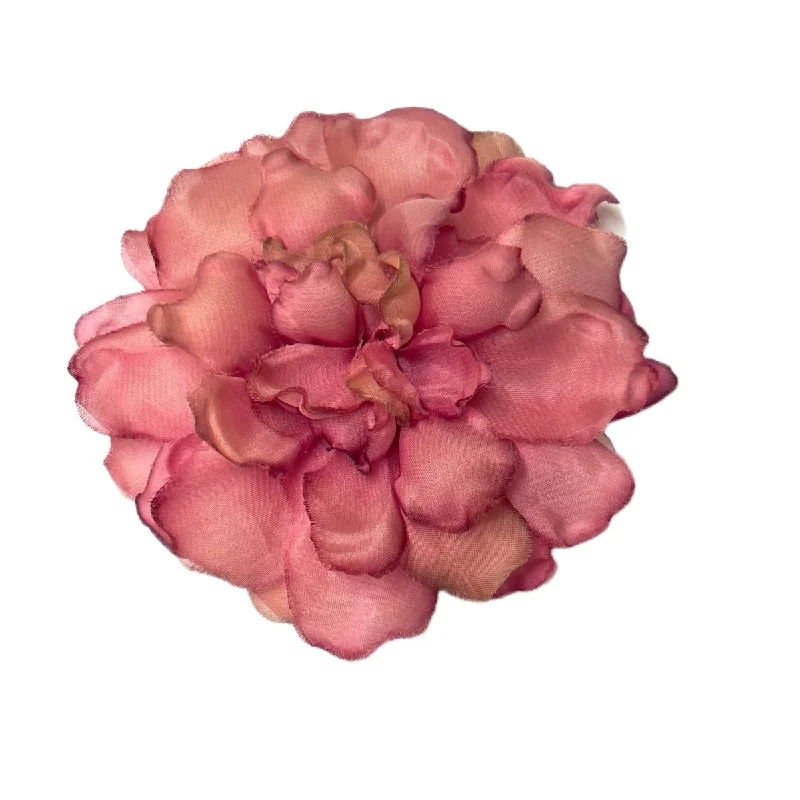 Empower Flower Brooch -  Hand Dyed Gardenia