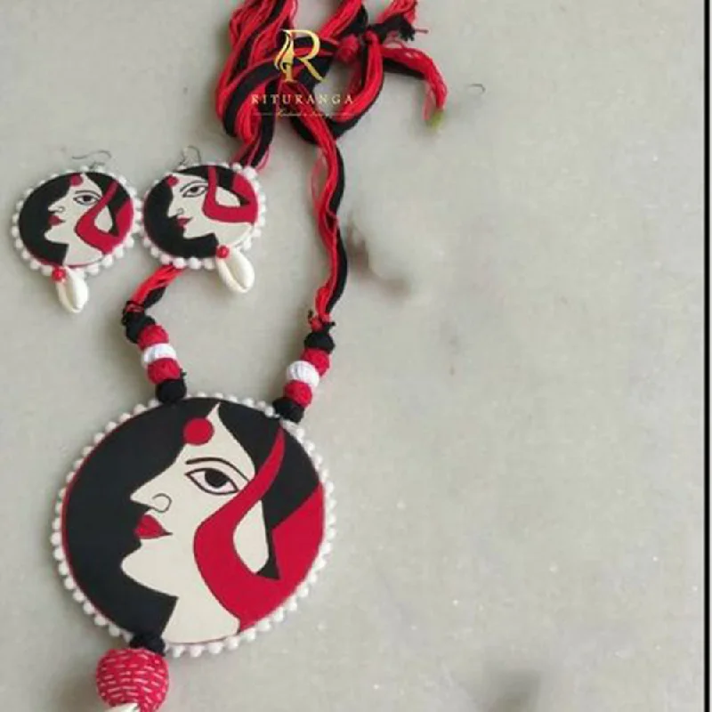 Pakhi Creation Handmade Long Necklace Set