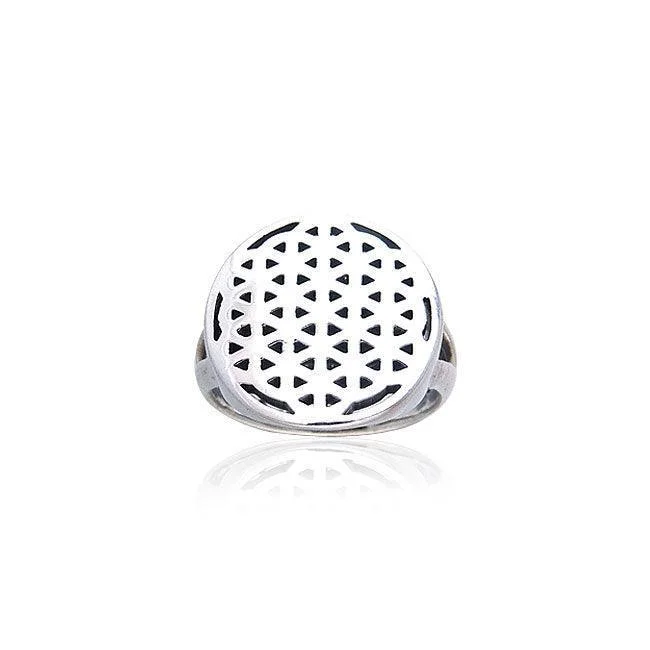 Flower Of Life Ring TRI209