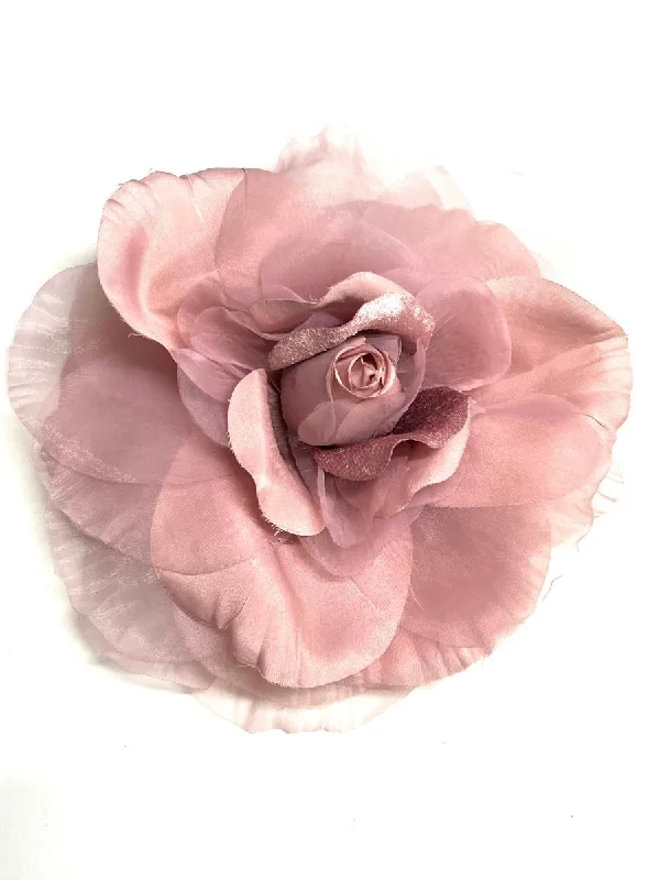 Wild Rose - Silk Brooch