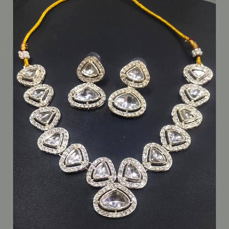 Manisha Jewellery Gold Plated Austrian Necklace Set