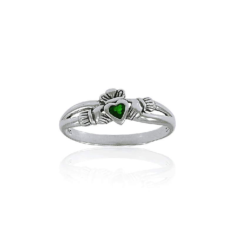 Celtic Claddagh Ring TRI1313