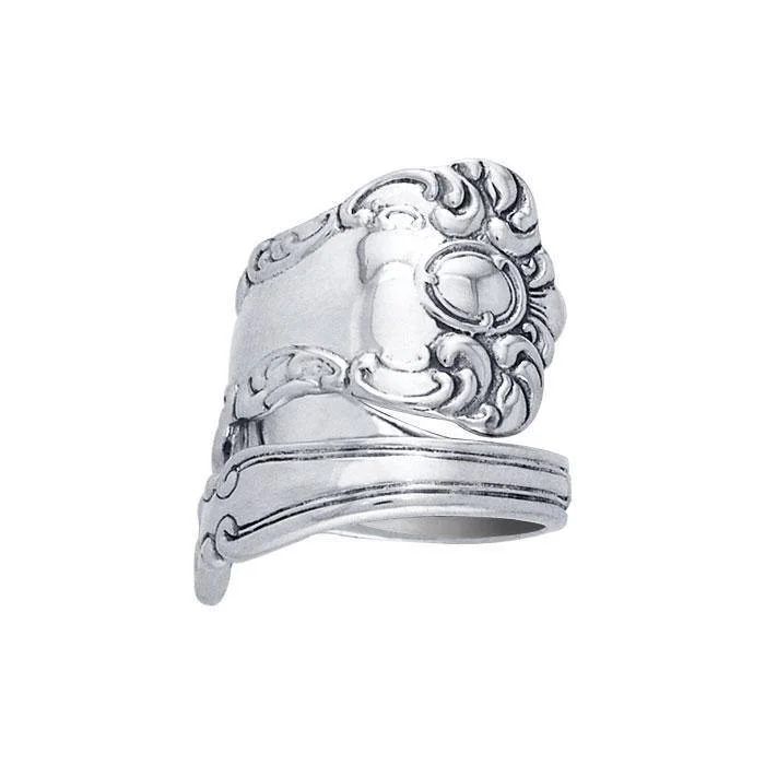 Spoon Silver Ring TR824