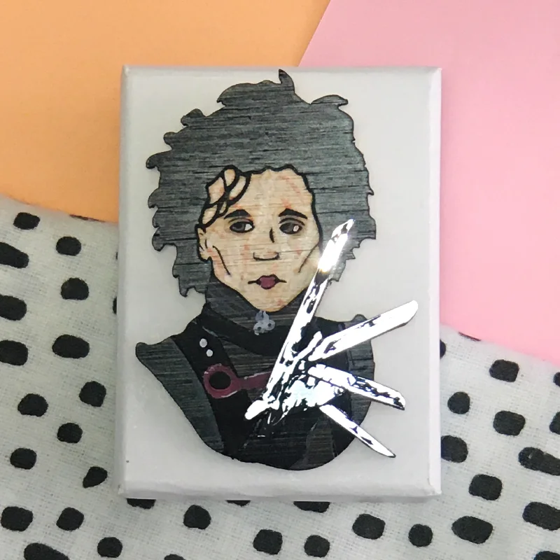 Brooch: Edward Scissorhands