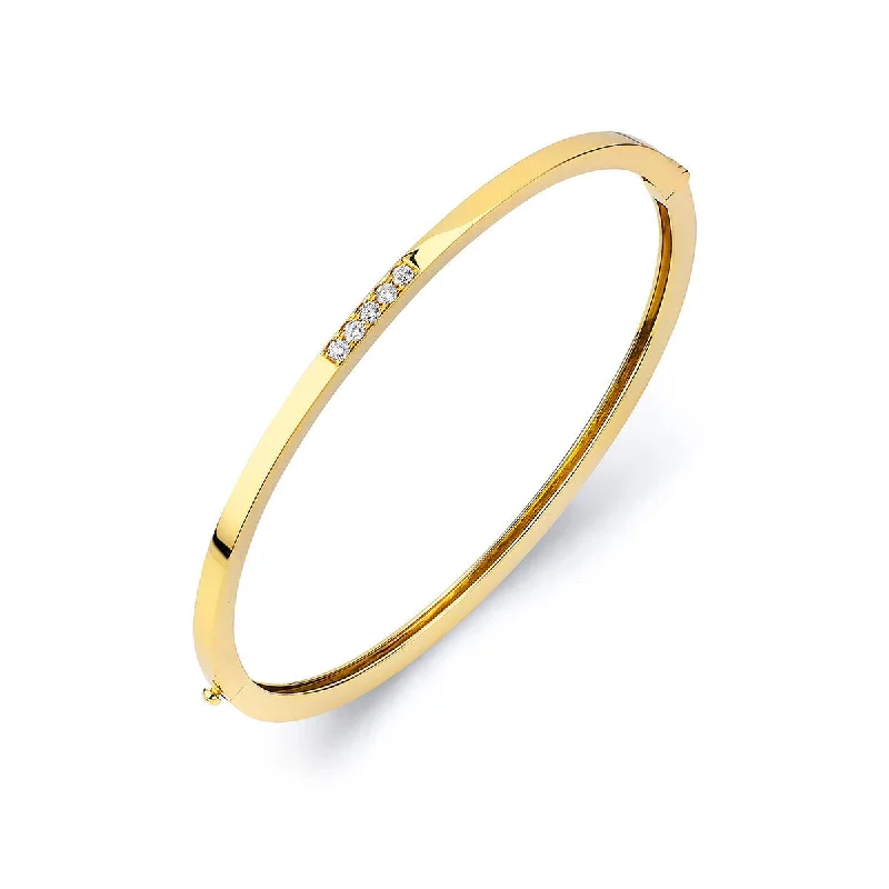 Chroma Gold Pavé Stacking Bracelet