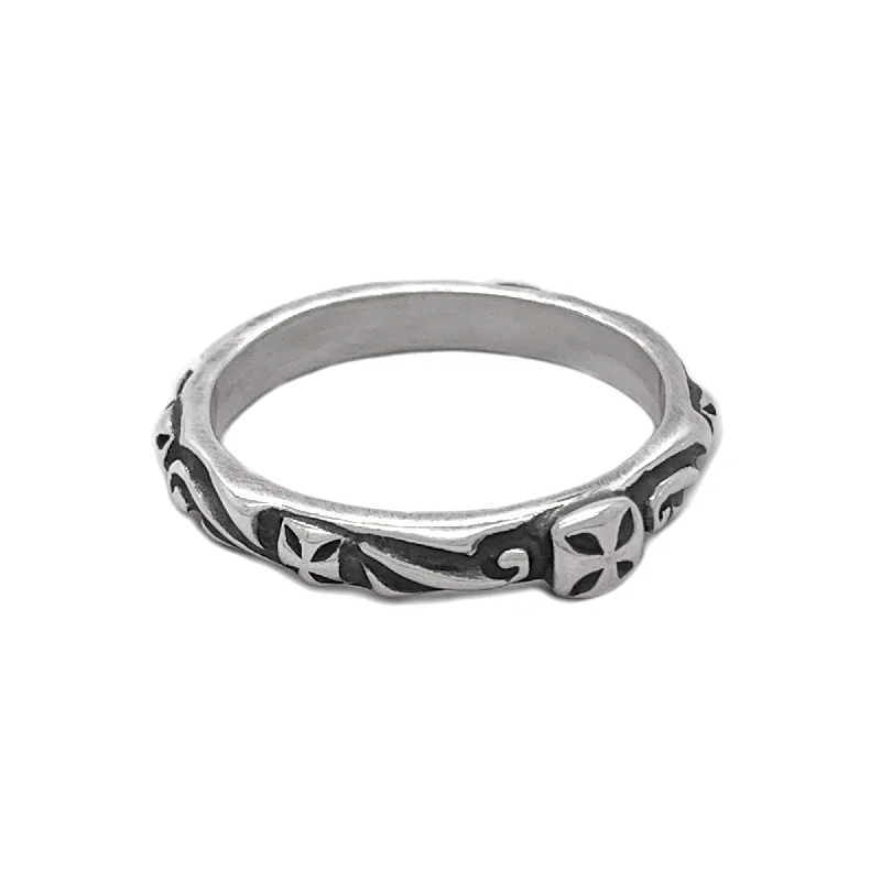 Thin Cross Ring