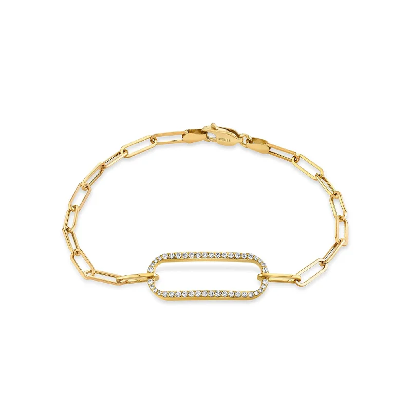 Pave Singleton Bracelet