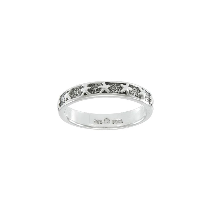 Stars Silver Ring TR013