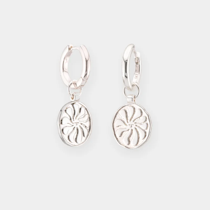 Summer State of Mind Earrings - Silver