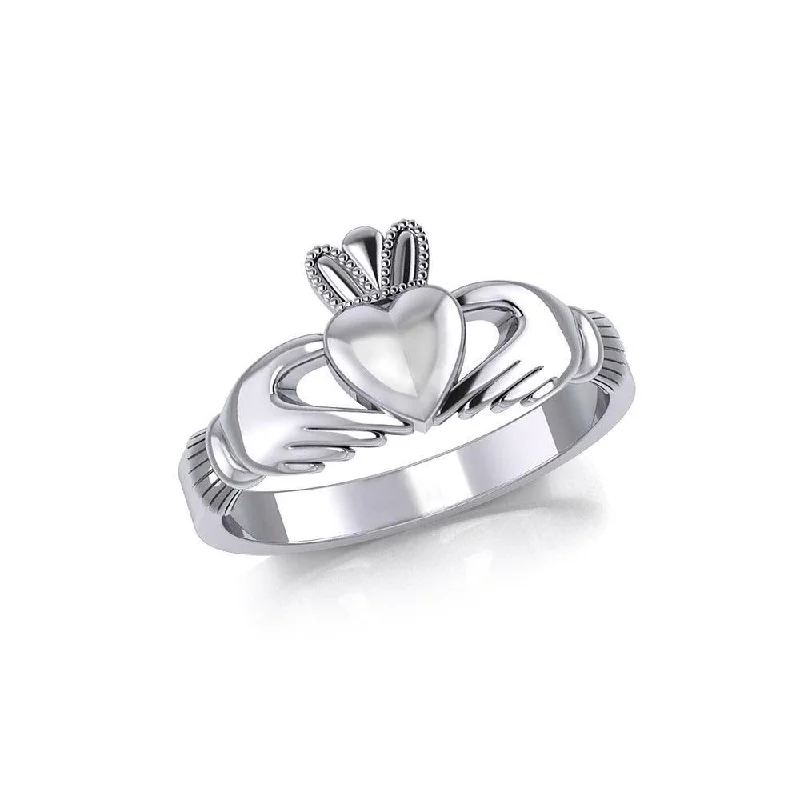 Celtic Claddagh Ring TRI1207