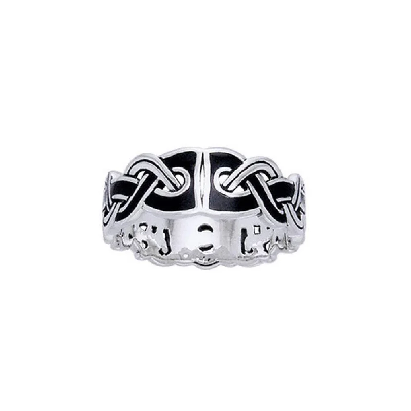 Viking Mammen Weave Ring TRI566