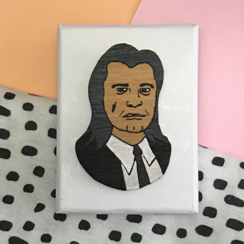 Brooch: Pulp Fiction - Vincent Vega