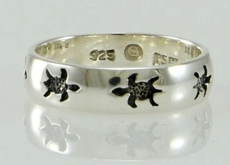 Turtle Silver Ring TRI2108