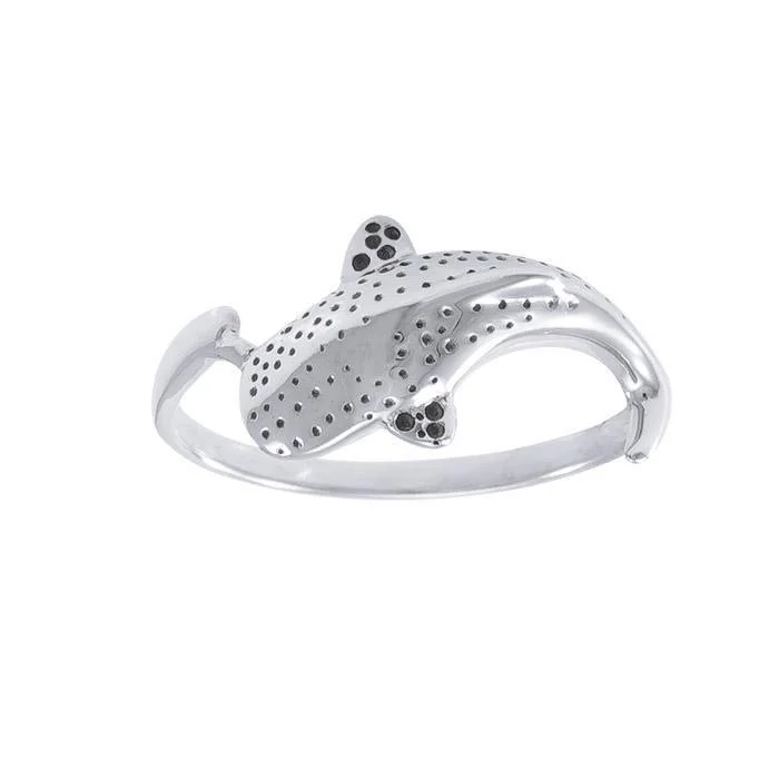 Whale Shark Sterling Silver Ring TR1765