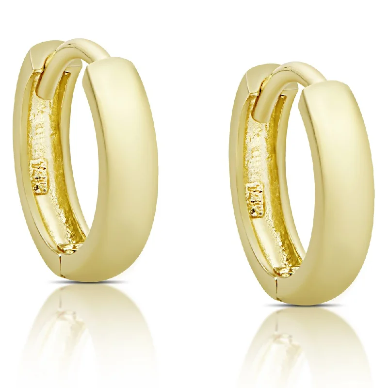 Molly and Emma 14K Gold Hoop Earrings