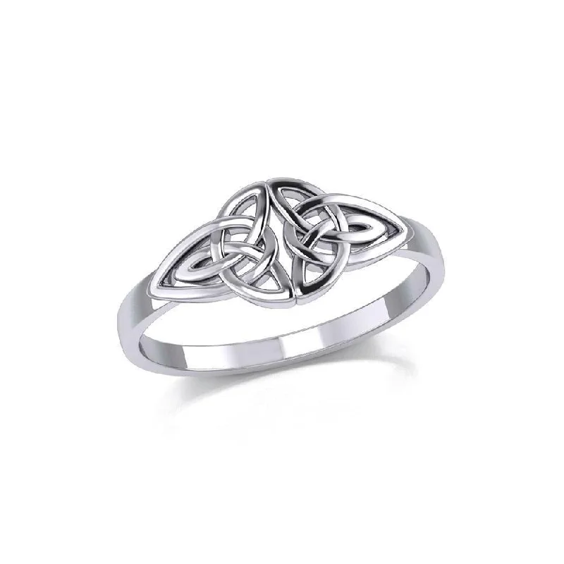 Celtic Knotwork Silver Ring TR1775