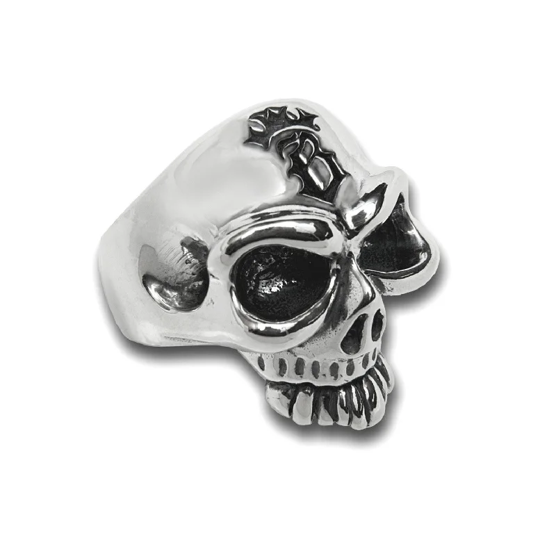 Master Half Skull Ring