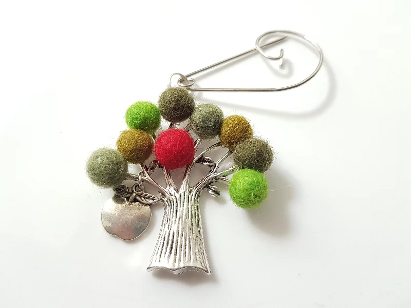 Tree Of Life Brooch Apple tree