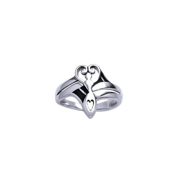 Nile River Goddess Silver Ring TR3731