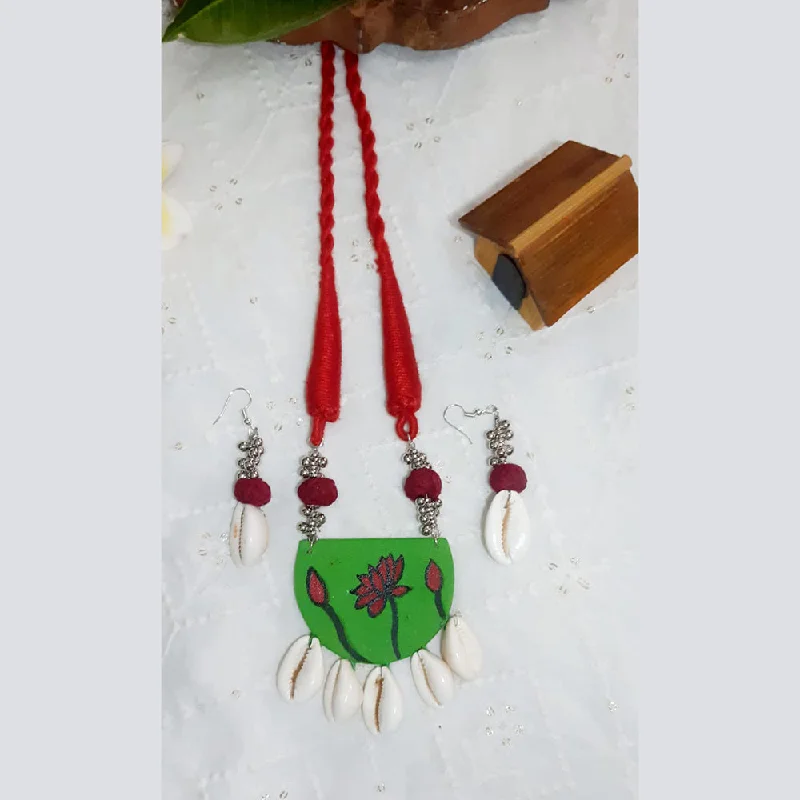 Shrijicreation Handmade Long Necklace Set